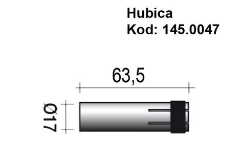 Hubica pr. 17 mm pre ERGOPLUS 24 / MB 24 KD