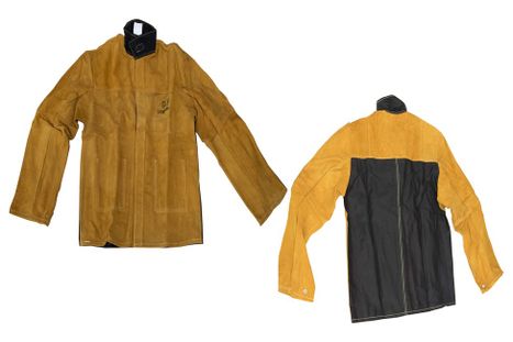 Kožený kabát pre zváračov LEOPARD